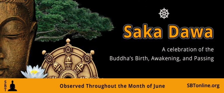 Saka Dawa, Secular Buddhism