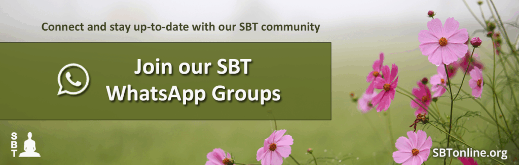 SBT WhatsApp, Secular Buddhism